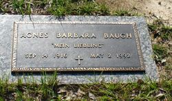 Agnes Barbara <I>Norris</I> Baugh 