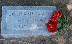 John Kalil Abide 