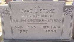 Isaac Leonard “Ike” Stone 