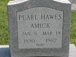 Pearl Gertrude <I>Hawes</I> Amick 