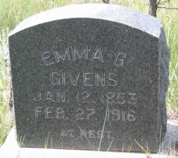 Emma Grace <I>Sheets</I> Givens 