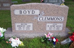 Bonnie June <I>Boyd</I> Clemmons 