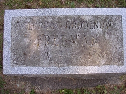 Georgia Nell <I>Goodenow</I> Freeman 