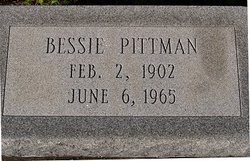 Bessie Pittman 