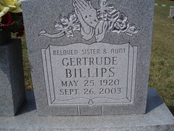 Gertrude Billips 