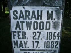 Sarah M Atwood 