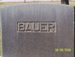 Addie M. <I>Haden</I> Bauer 