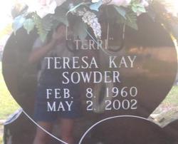 Teresa Kay “Terri” <I>Sowder</I> Robbins 