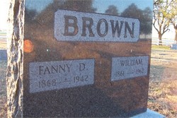 Fanny Laura <I>Dawson</I> Brown 