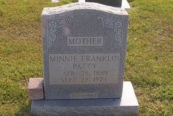 Minnie Alice <I>Franklin</I> Patty 