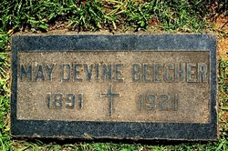 May Ida <I>Devine</I> Beecher 