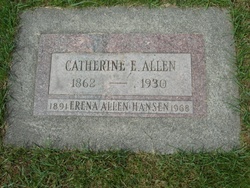 Catherine E <I>Mitchell</I> Allen 