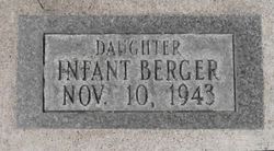 Infant Daughter Berger 