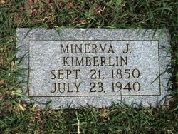 Minerva Jane <I>Kimberlin</I> Kimberlin 