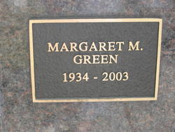 Margaret Mary <I>Smith</I> Green 