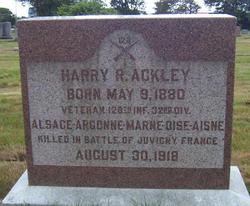 PFC Harry R. Ackley 