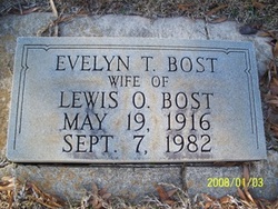 Evelyn T. <I>Thompson</I> Bost 