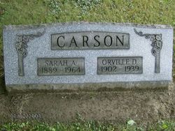 Sarah Ann <I>Smith</I> Carson 