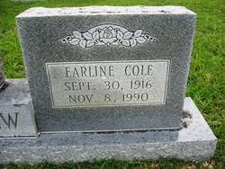 Earline <I>Cole</I> Ballew 