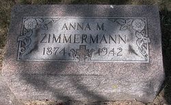 Anna M. <I>Hermann</I> Zimmermann 