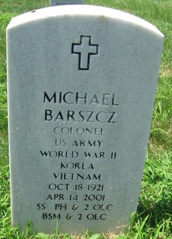 Col Michael Barszcz 