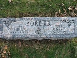 Emma Mary <I>Edwards</I> Border 