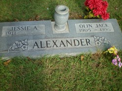 Jessie A <I>Fleming</I> Alexander 