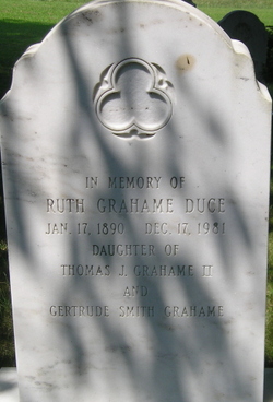 Ruth E <I>Grahame</I> Duce 