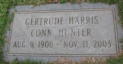 Emma Gertrude <I>Harris</I> Hunter 