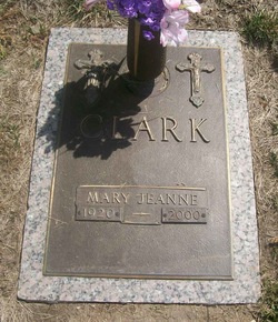 Mary Jeanne <I>Faherty</I> Clark 