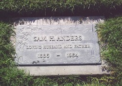 Sam Houston Anders 