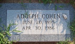 Adolph Cohen 