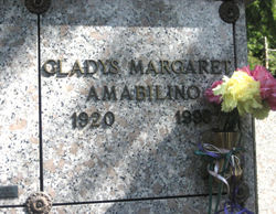 Gladys Margaret <I>Stanbrook</I> Amabilino 