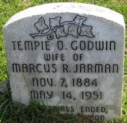 Tempie O <I>Godwin</I> Jarman 