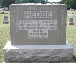 Sarah E. <I>Gill</I> Hedge 
