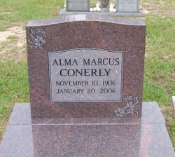 Alma “Memie” <I>Marcus</I> Conerly 