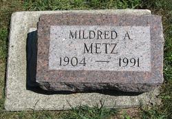 Mildred Aletha <I>Rosbrugh</I> Metz 