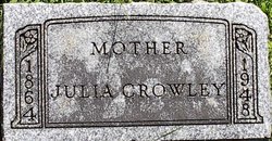 Julia Melissa <I>Cooney</I> Crowley 