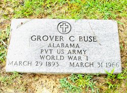 Pvt Grover Cleveland Buse 