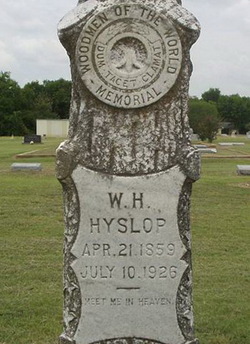 William Hotson Hyslop 