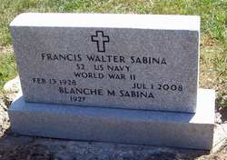 Francis Walter “Frank” Sabina 