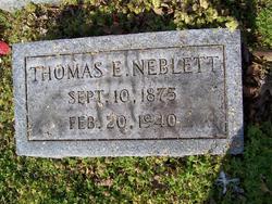 Thomas Edward Neblett 