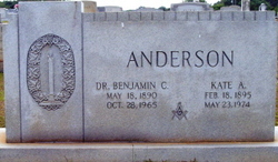 Dr. Benjamin Carl Anderson 