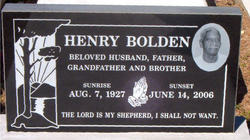 Henry Bolden 