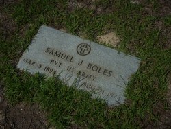 Samuel J Boles Sr.