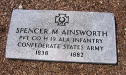 Pvt Spencer Montague Ainsworth 