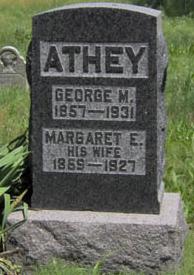 Margaret Elizabeth <I>Schuyler</I> Athey 