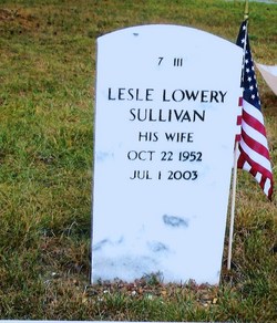Lesle <I>Lowery</I> Sullivan 