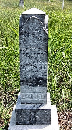 Fredericka Sarah <I>Helm</I> Brader 