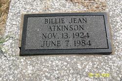 Billie Jean <I>Cowan</I> Atkinson 
